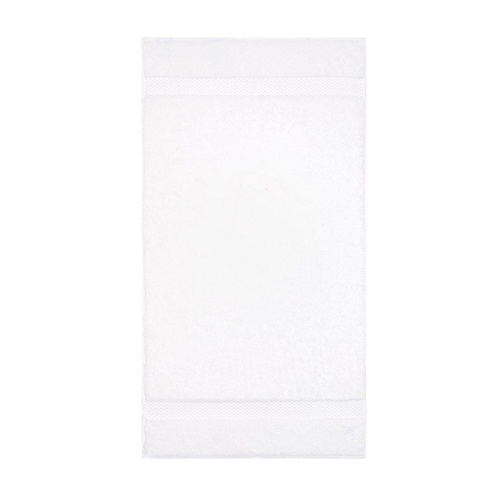 Prosop de maini, 55x100 cm, bumbac, Etoile Blanc - YVES DELORME