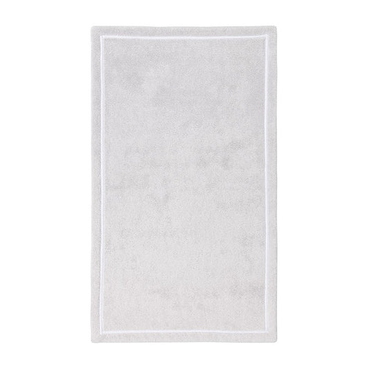 Prosop pentru oaspeti, 42x70 cm, bumbac, Duetto Brume/Blanc - YVES DELORME