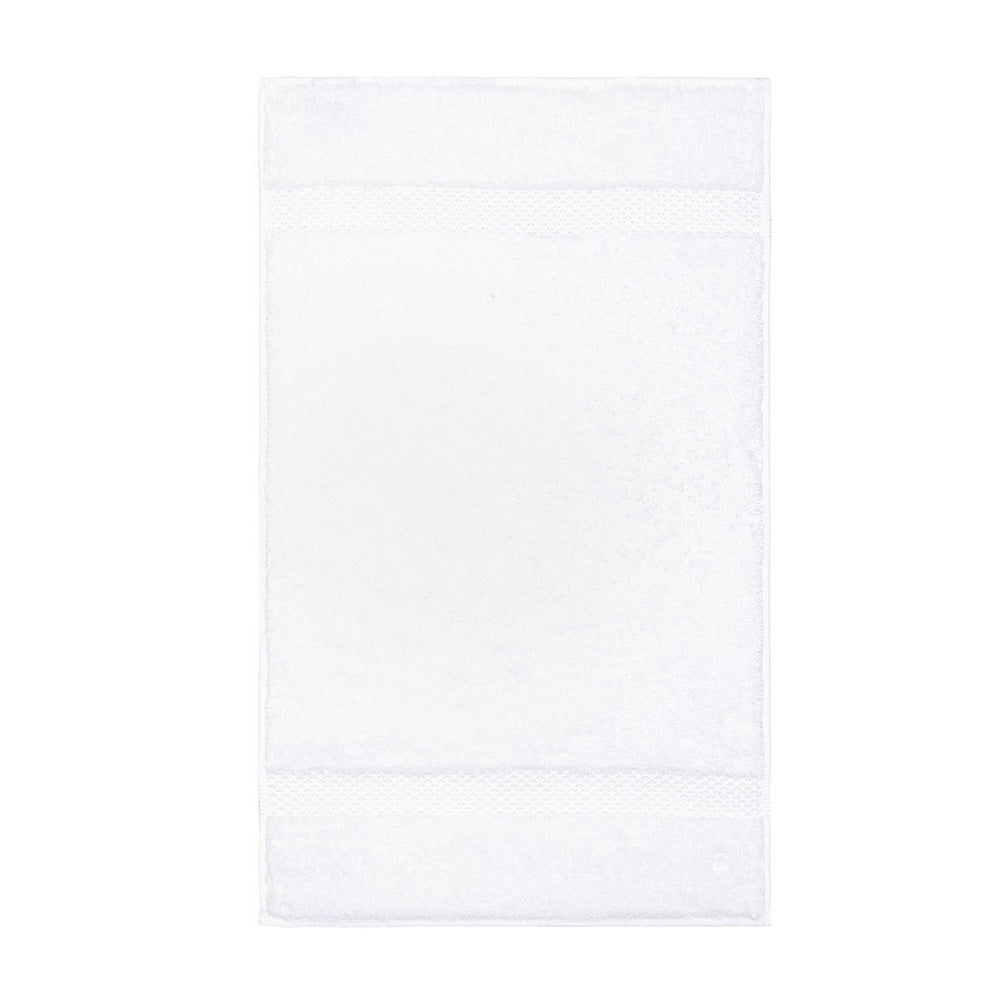 Prosop pentru oaspeti, 45x70 cm, bumbac, Etoile Blanc - YVES DELORME