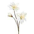 Ramura decorativa Amaryllis, crem, 88 cm, SIMONA'S CHRISTMAS