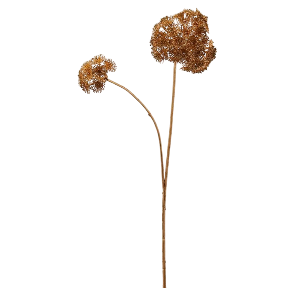 Ramura decorativa Aneto, auriu, 65 cm - SIMONA's Christmas