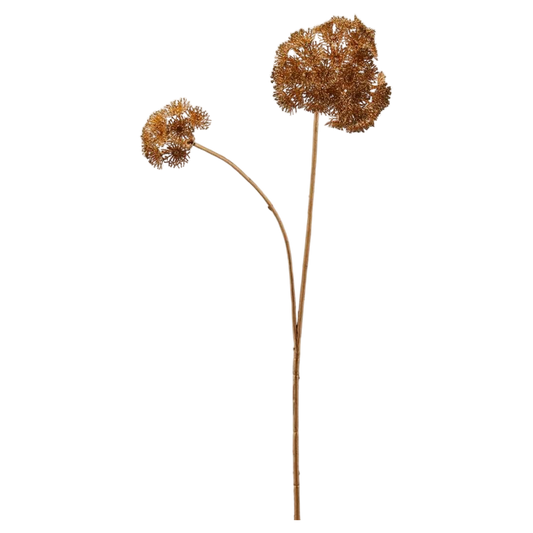 Ramura decorativa Aneto, auriu, 65 cm - SIMONA's Christmas