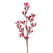 Ramura decorativa Berries Ingela, rosu, 62 cm - SIMONA'S CHRISTMAS