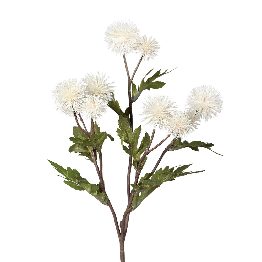 Ramura decorativa Ciulin, crem, 56 cm - SIMONA'S COLLECTION