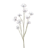 Ramura decorativa Coneflower, argintiu, 140 cm - SIMONA'S CHRISTMAS