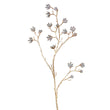 Ramura decorativa Cotton, auriu, 105 cm - SIMONA'S CHRISTMAS