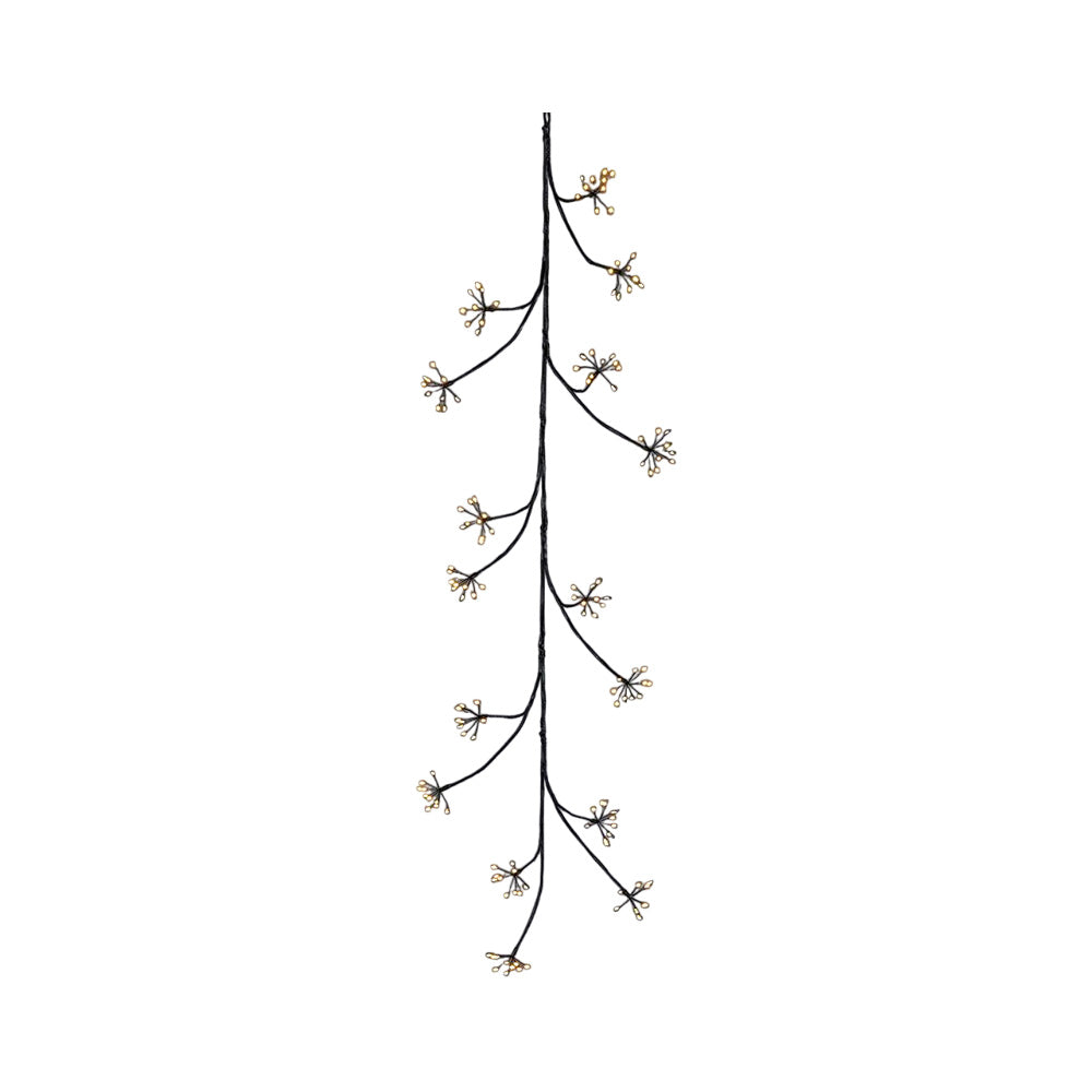 Ramura decorativa cu leduri, negru, 120 cm - SIMONA'S Christmas