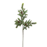 Ramura decorativa de pin cu conuri, verde, 48 cm - SIMONA'S Christmas
