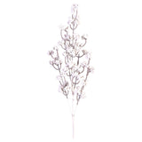 Ramura decorativa Ewan Beads, alb, 76 cm - SIMONA'S CHRISTMAS
