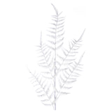 Ramura decorativa Feriga Sclipit, alb, 92 cm - SIMONA'S CHRISTMAS