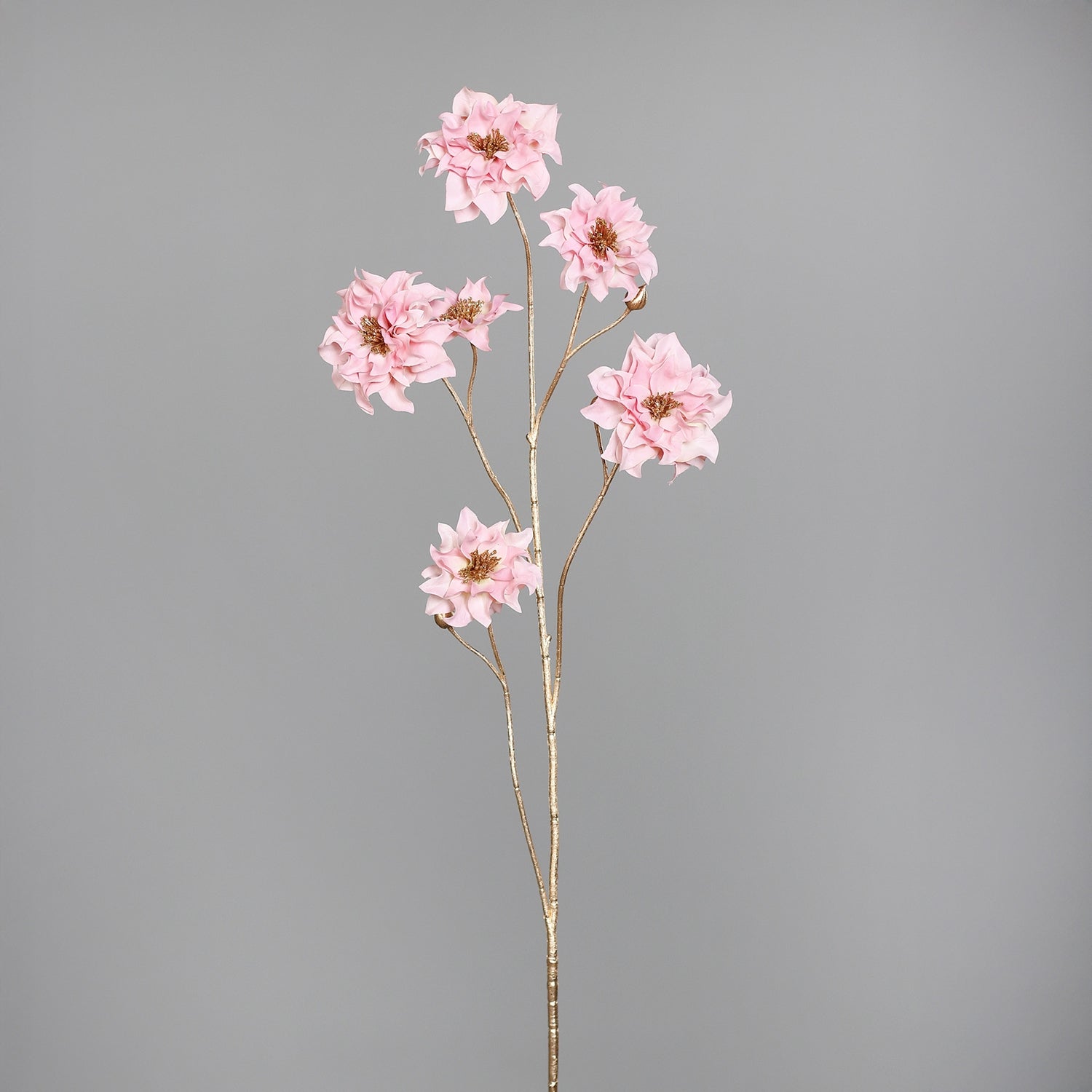 Ramura decorativa Hellebore, roz, 66 cm - SIMONA'S CHRISTMAS