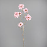 Ramura decorativa Hellebore, roz, 66 cm - SIMONA'S CHRISTMAS