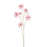 Ramura decorativa Hellebore, roz, 66 cm - SIMONA'S CHRISTMAS