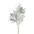 Ramura decorativa inzapezita, Cedru/Vasc, verde, 48 cm - SIMONA'S CHRISTMAS