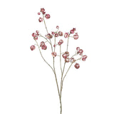 Ramura decorativa Physalis, fucsia, 120 cm - SIMONA'S CHRISTMAS
