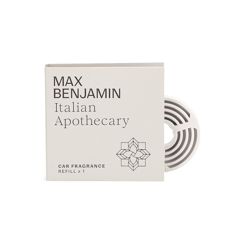 Rezerva pentru aromatizator de masina, Italian Apothecary, Car Fragrance - MAX BENJAMIN