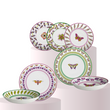 Set 18 piese pentru servirea mesei, portelan, Amazzonia - BACI MILANO