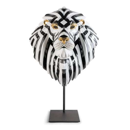 Sculptura Lion Mask by Jose Luis Santes - LLADRO