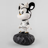 Sculptura din portelan, Black and White, 31 cm, Minnie by Eva Maria Cuerva - LLADRO
