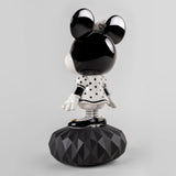 Sculptura din portelan, Black and White, 31 cm, Minnie by Eva Maria Cuerva - LLADRO