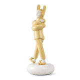 Sculptura din portelan Embraced Yellow by Jaime Hayon - LLADRO