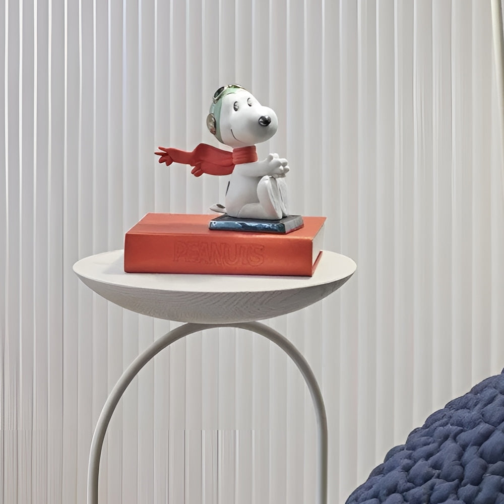 Sculptura din portelan Flying Snoopy by Eva Maria Cuerva - LLADRO