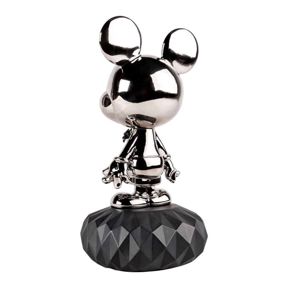 Sculptura din portelan Mickey Mouse Platinum by Eva Maria Cuerva - LLADRO