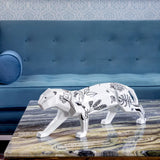 Sculptura din portelan, Pantera Jungle White, Origami - LLADRO