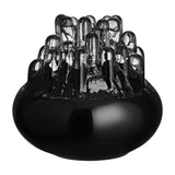 Sculptura din sticla cristalina, Black, 20 cm, Polar Votive by Goran Warff - KOSTA BODA