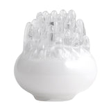 Sculptura din sticla cristalina, White, 20 cm, Polar Votive by Goran Warff - KOSTA BODA