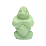 Sculptura din sticla, 12 cm, Mint Green, Gabba Gabba Hey by Ludvig Lofgren - KOSTA BODA