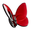 Sculptura rosie din cristal, Papillon Lucky Butterfly - BACCARAT