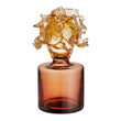 Sculptura vaza, Amber, 26 cm, Mino by Lena Bergstrom - KOSTA BODA