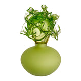 Sculptura vaza, Spring Green, 23 cm, Mino by Lena Bergstrom - KOSTA BODA