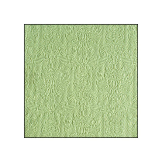 Servetele de masa, 15 buc, 33 x 33 cm, Elegance Pale Green, SIMONA'S COLLECTION