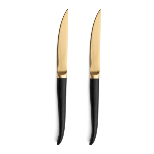 Set 2 cutite petru carne, din otel inoxidabil, Rib Gold - CUTIPOL