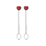 Set 2 lingurite, inima rosie, Cuore by Alessandra Baldereschi - ICHENDORF