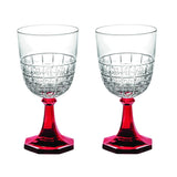 Set 2 pahare Goblet cu picior rosu, Emporio - VISTA ALEGRE