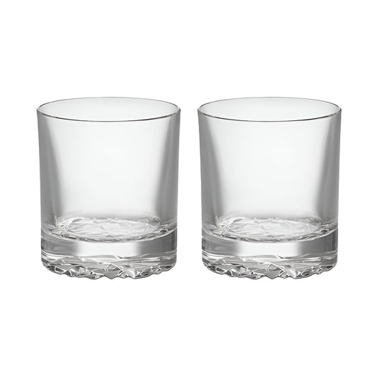 Set 2 pahare pentru whisky, Carat by Lena Bergstrom - ORREFORS