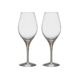 Set 2 pahare pentru vin Balance, Intermezzo Gold by Erika Lagerbielke - ORREFORS