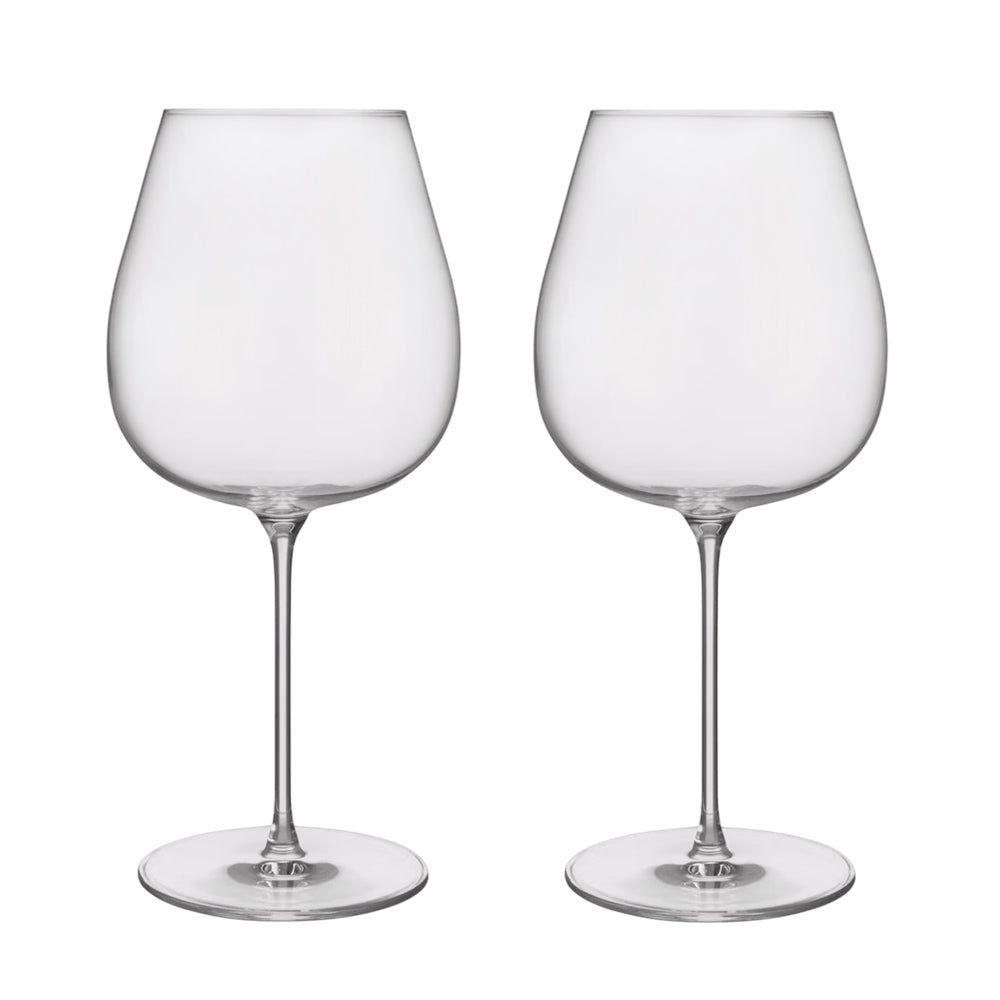 Set 2 pahare pentru vin rosu, 750 ml, Orrefors x Bjorn Frantzen - ORREFORS