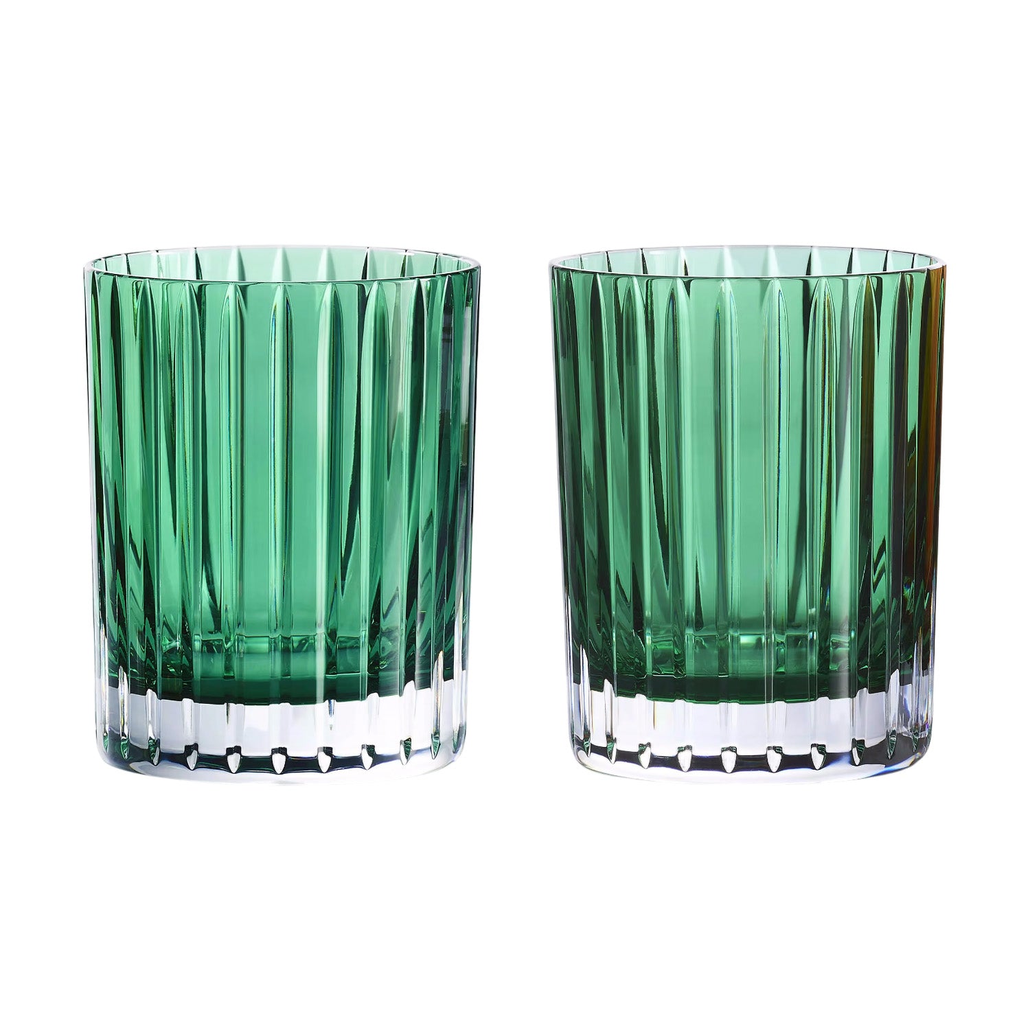 Set 2 pahare Tumbler, 330 ml, Harmonie Green - BACCARAT