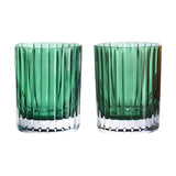 Set 2 pahare Tumbler, 330 ml, Harmonie Green - BACCARAT