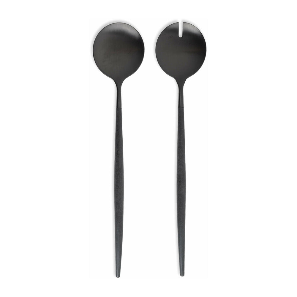 Set 2 piese pentru salata, 29 cm, Goa All Black - CUTIPOL