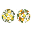 Set 2 suporturi pentru farfurii, 39 cm, Amalfi - NAPKING