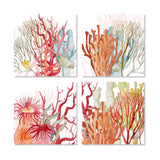 Set 4 servete de masa, 45 x 45 cm, Corals - NAPKING