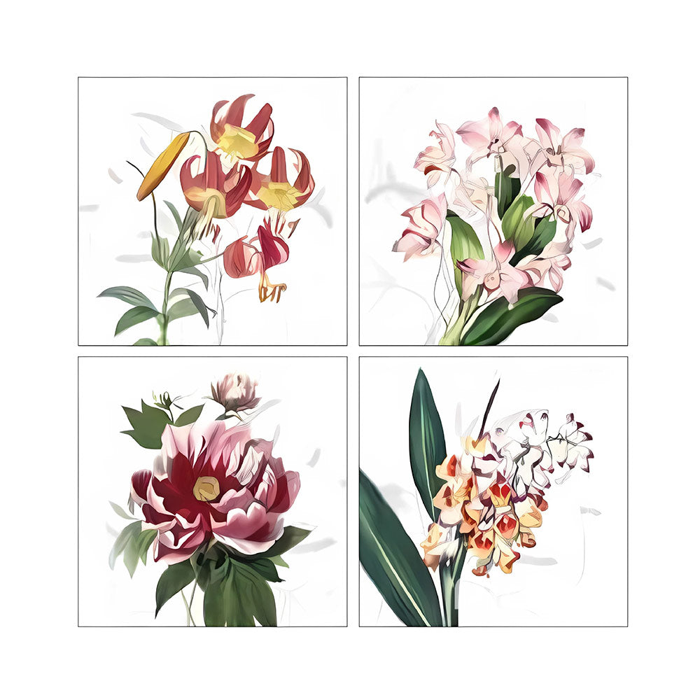 Set 4 servete de masa, 45 x 45 cm, Dafne - NAPKING