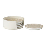 Set 4 suporturi pentru pahar, Barocco Beige - VERSACE