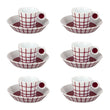 Set 6 cesti pentru espresso si farfurii, Irazu Cargo by Olivier Gagnere - BERNARDAUD