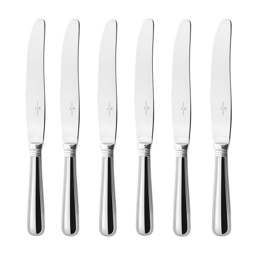 Set 6 cutite de masa, otel inoxidabil, Perle - VISTA ALEGRE